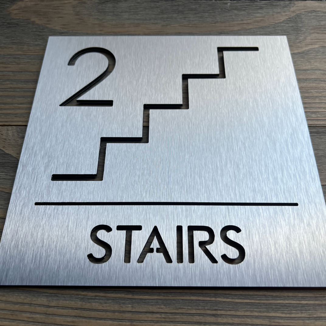 Custom Business Signage - Wayfinding, Informational, and Number Signs