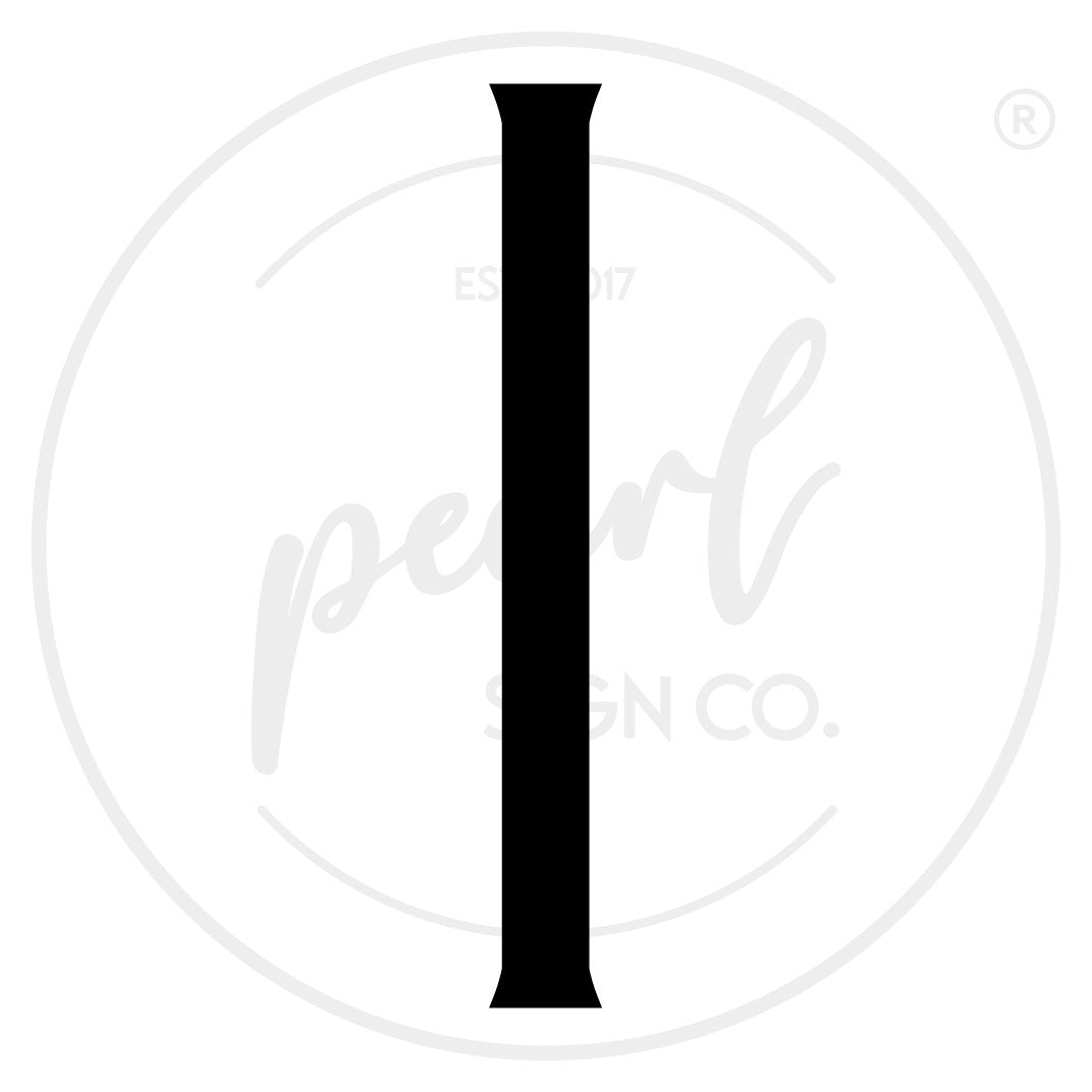 Clean Modern House Letters - Small