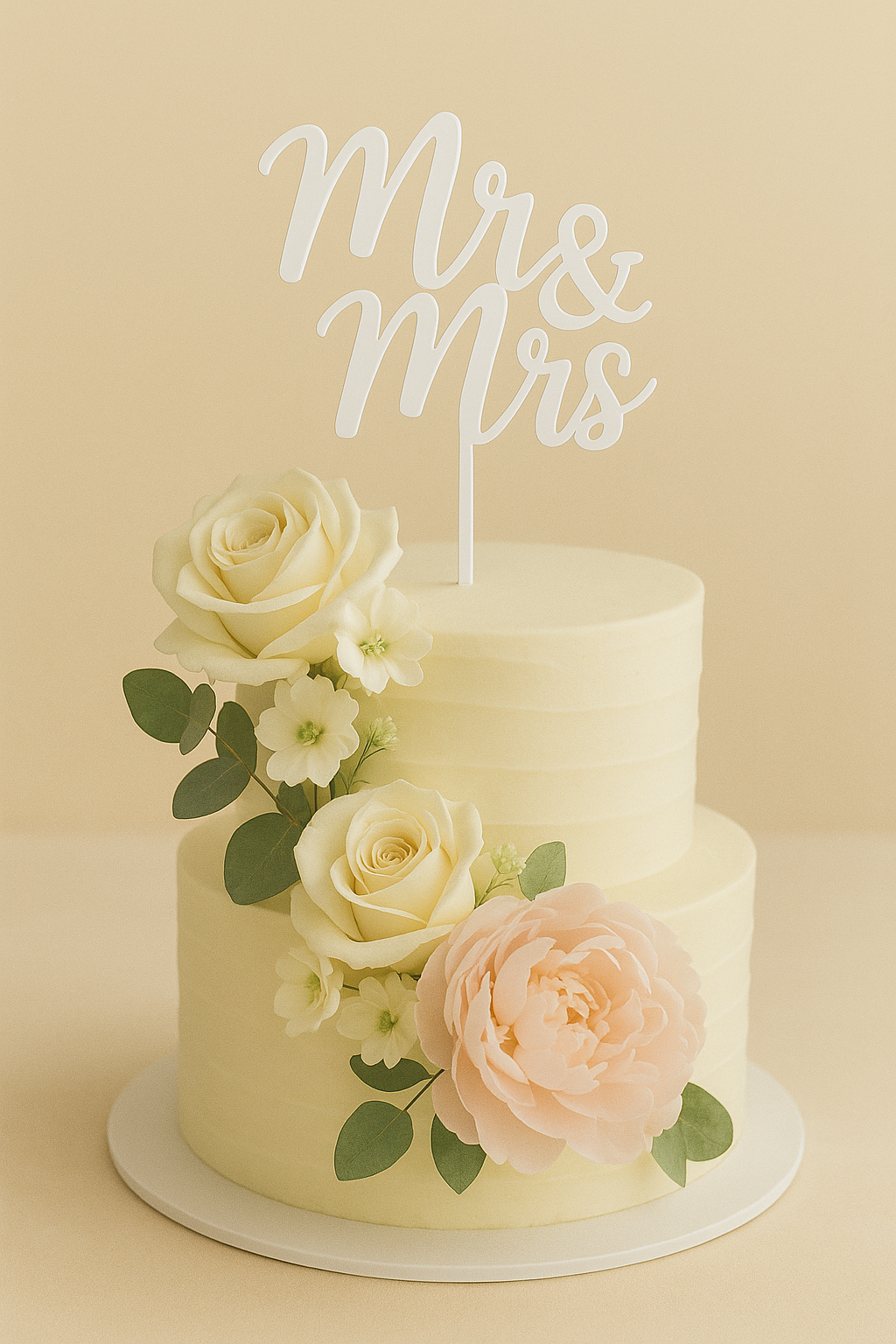 Acrylic Cake Topper