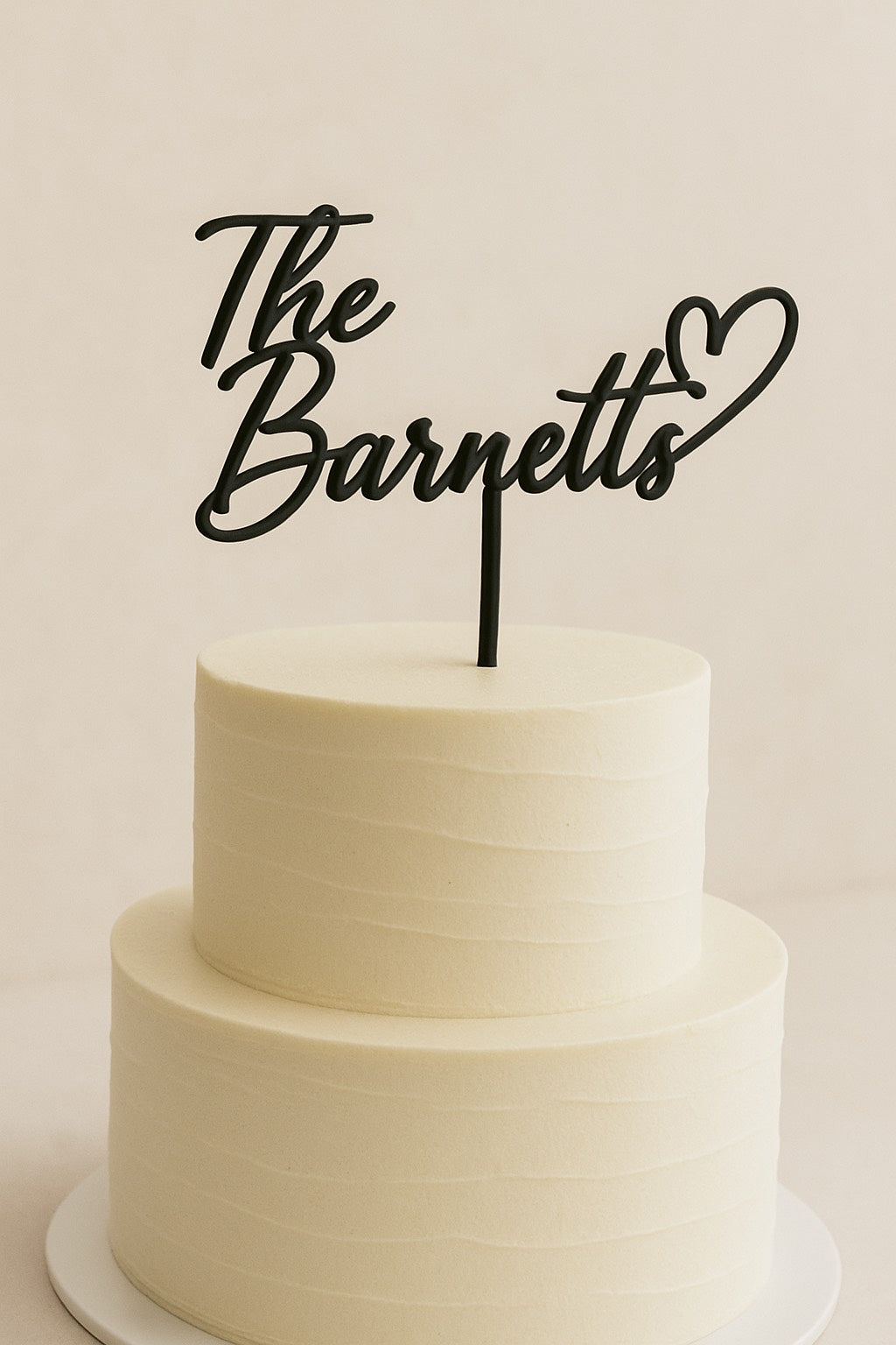 Acrylic Cake Topper