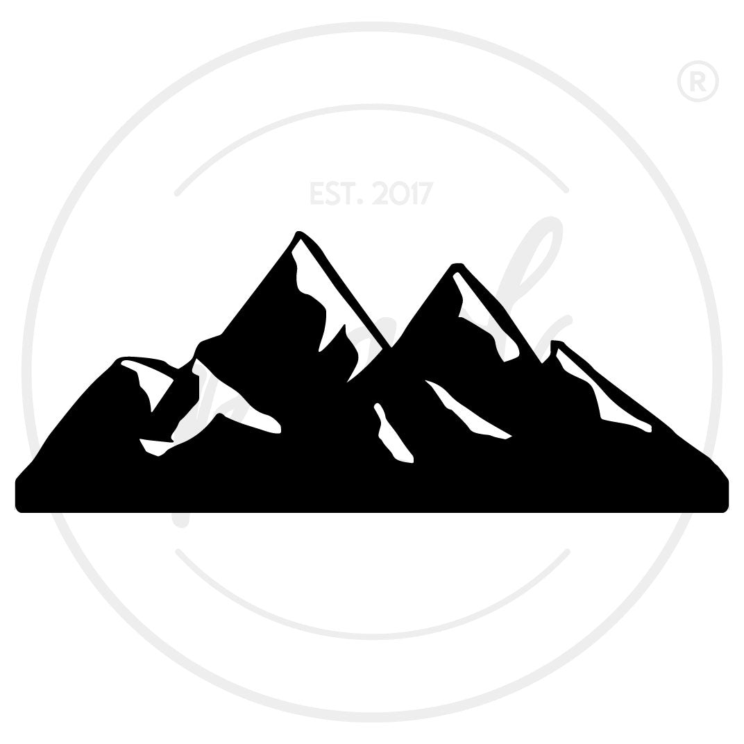 Decoración de montaña independiente