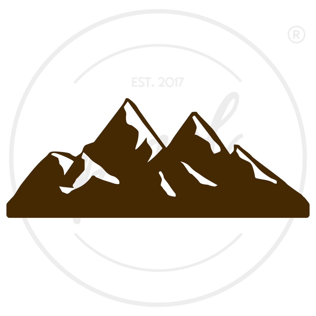 Decoración de montaña independiente