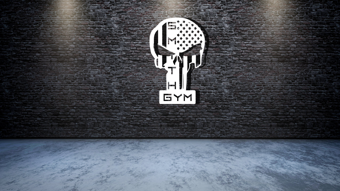 Custom Metal Gym Sign