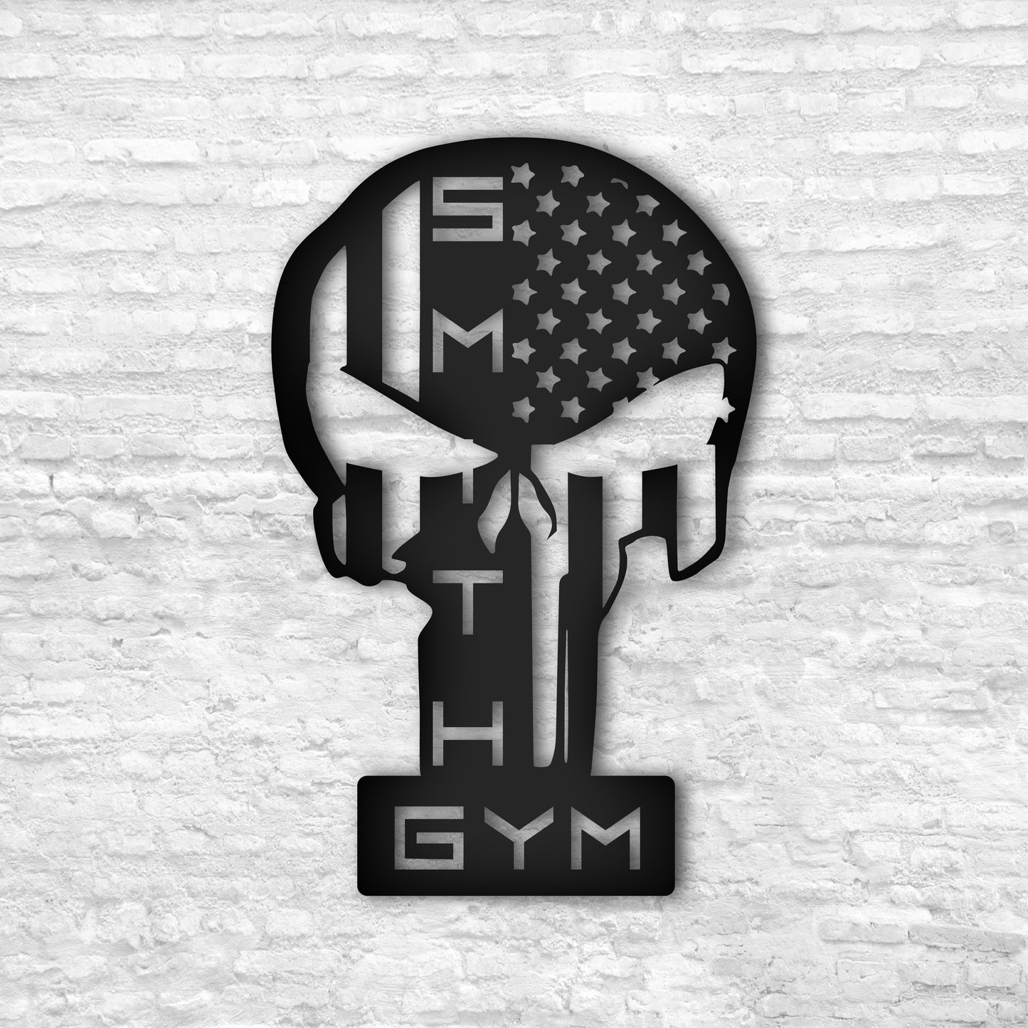 Custom Metal Gym Sign