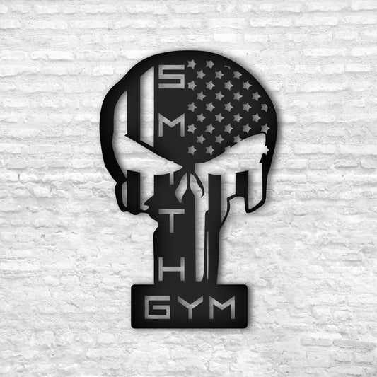 Custom Metal Gym Sign