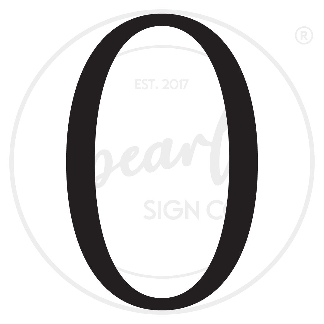 Roman House Numbers - Small