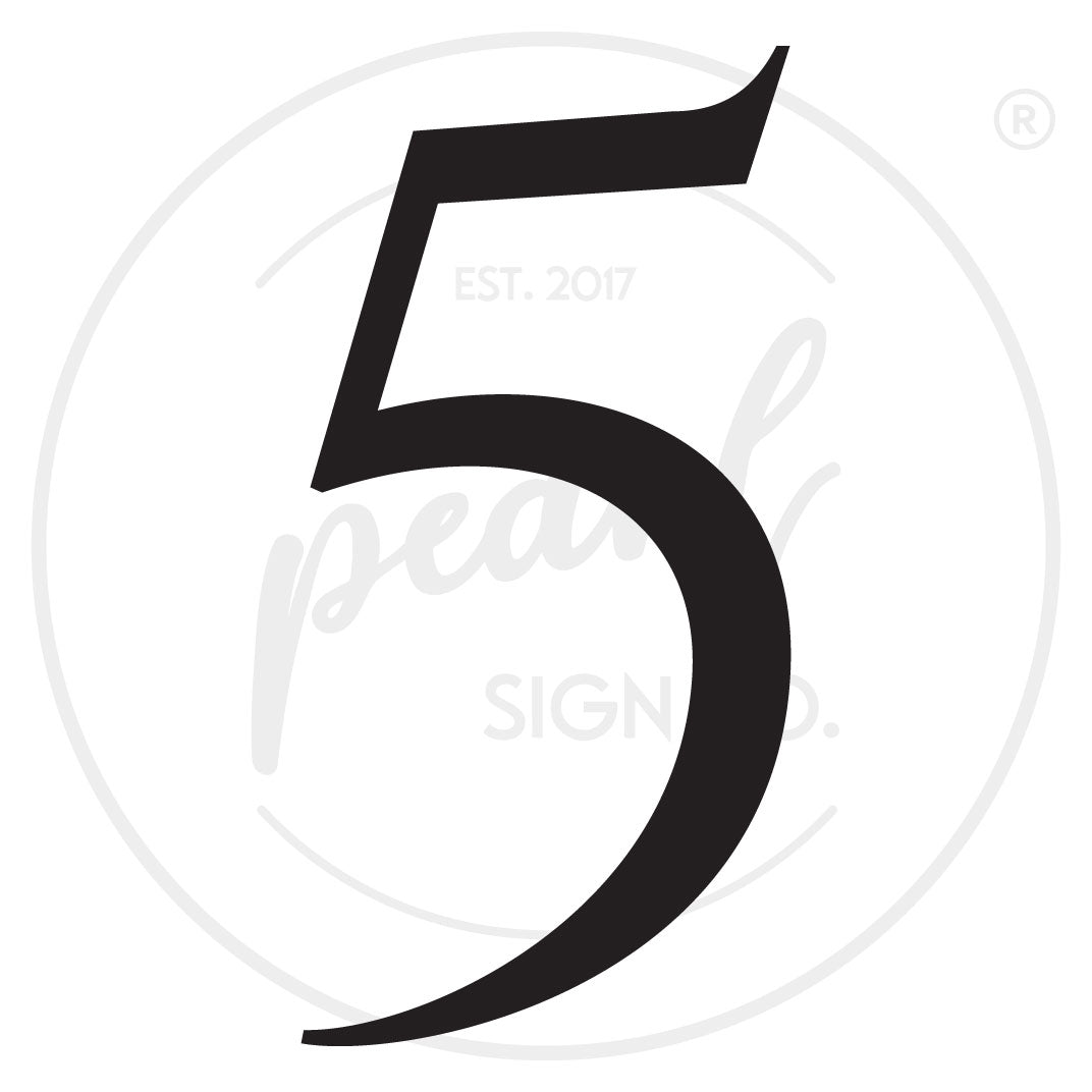 Roman House Numbers - Small