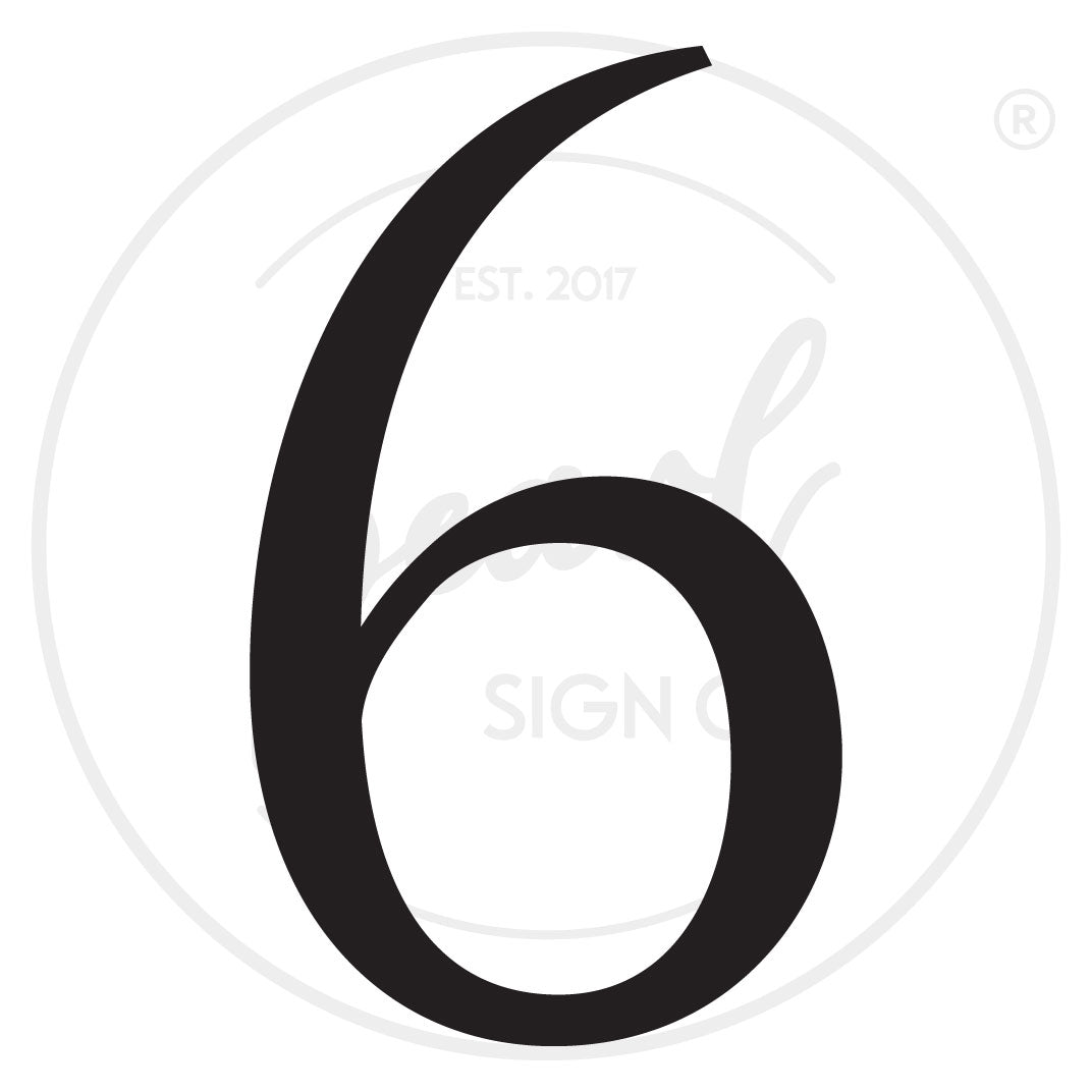 Roman House Numbers - Small
