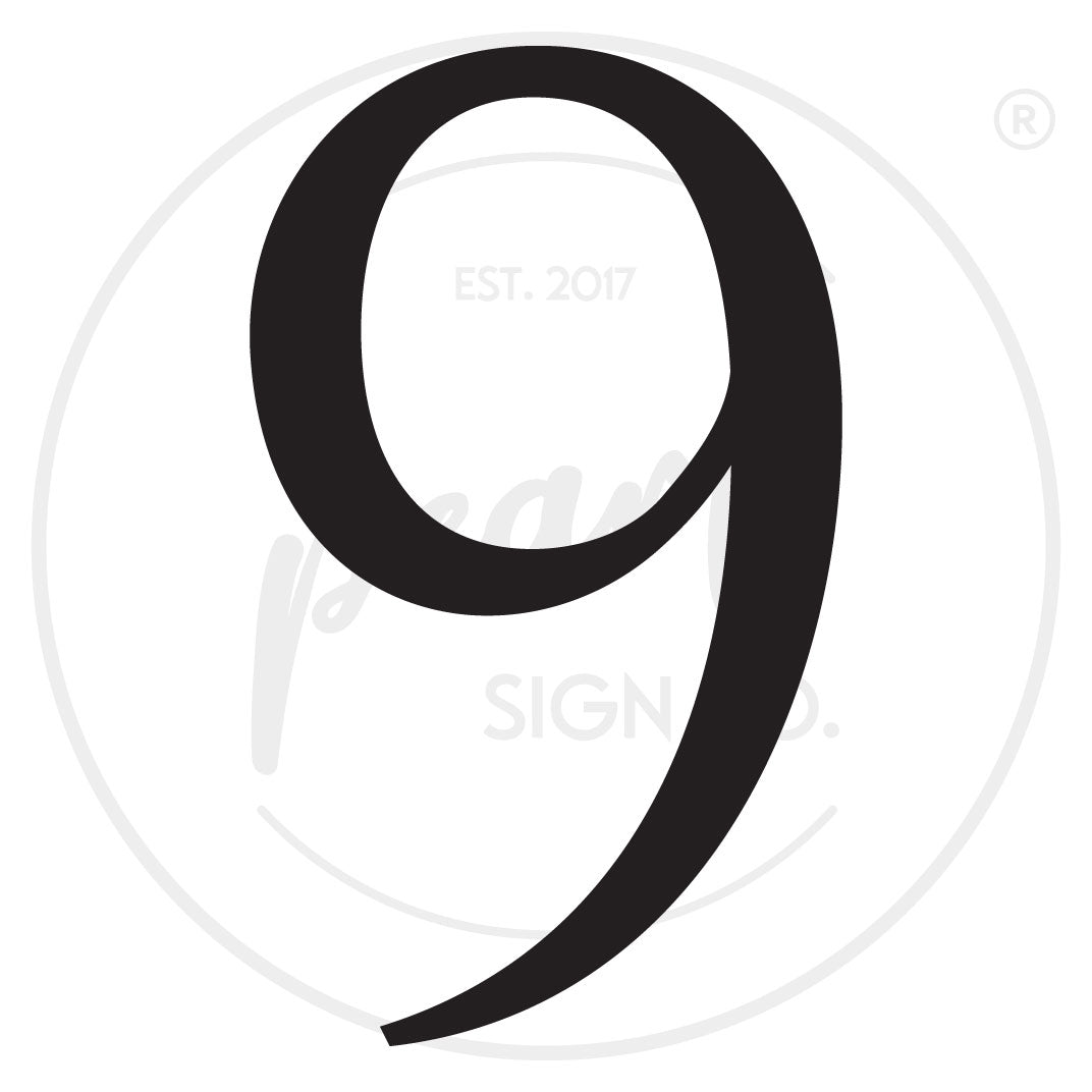 Roman House Numbers - Small