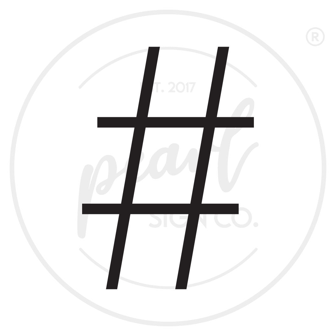 Roman House Numbers - Small