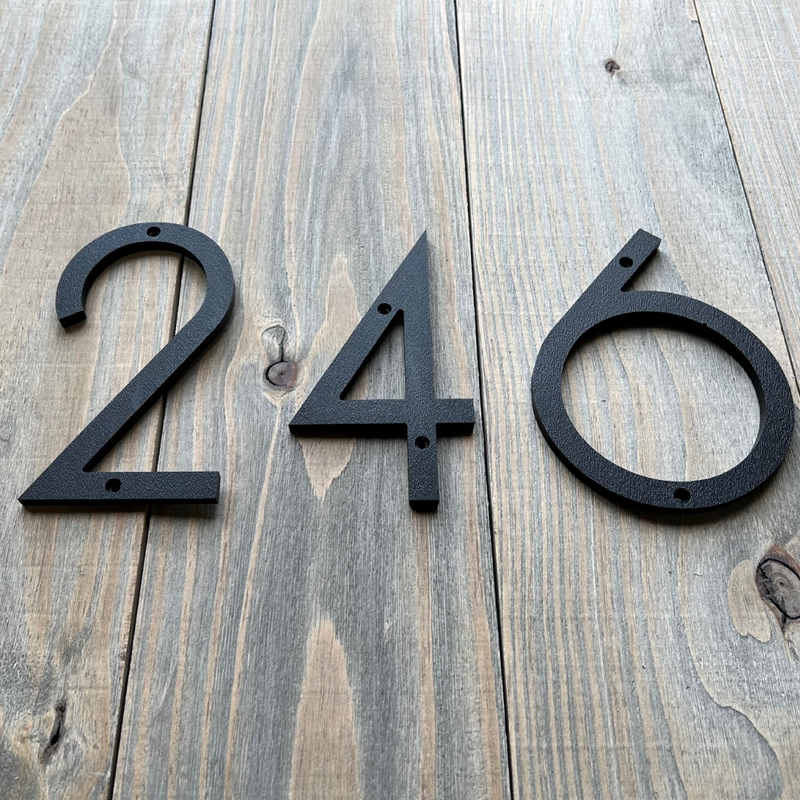 Art Deco House Numbers - Large