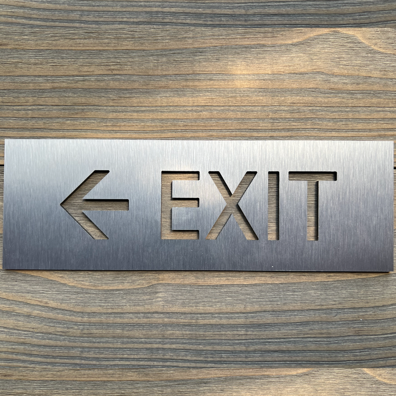 Custom Business Signage - Wayfinding, Informational, and Number Signs