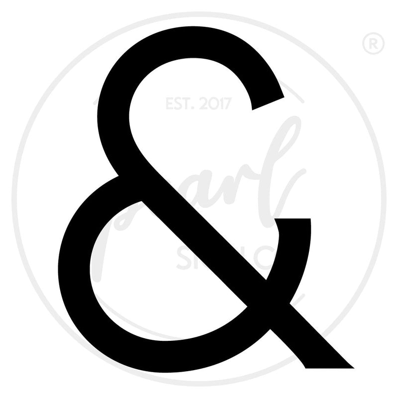 Clean Modern House Letters - Medium