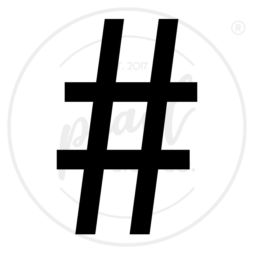 Steel Clean Modern House Numbers - Small