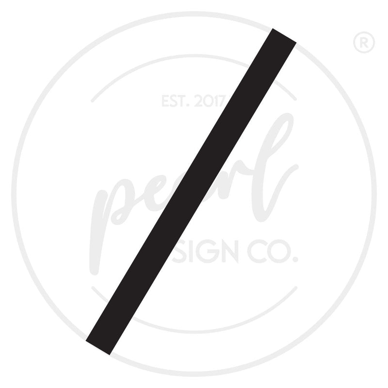 Steel Clean Modern House Numbers - Medium