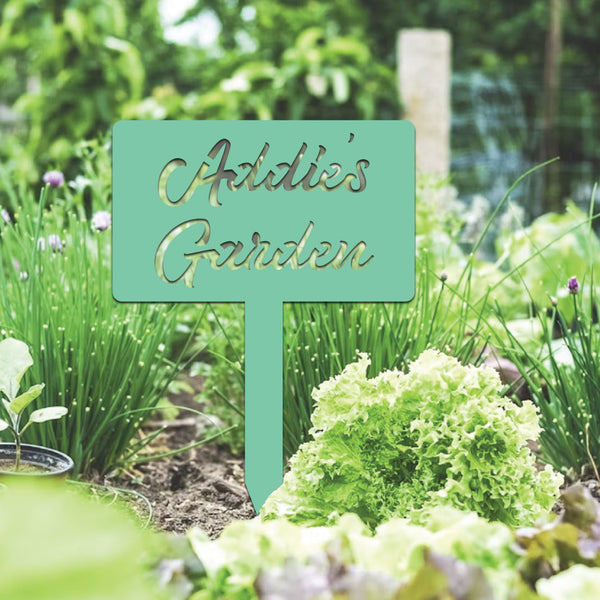 Metal Garden Decor - Custom Sign