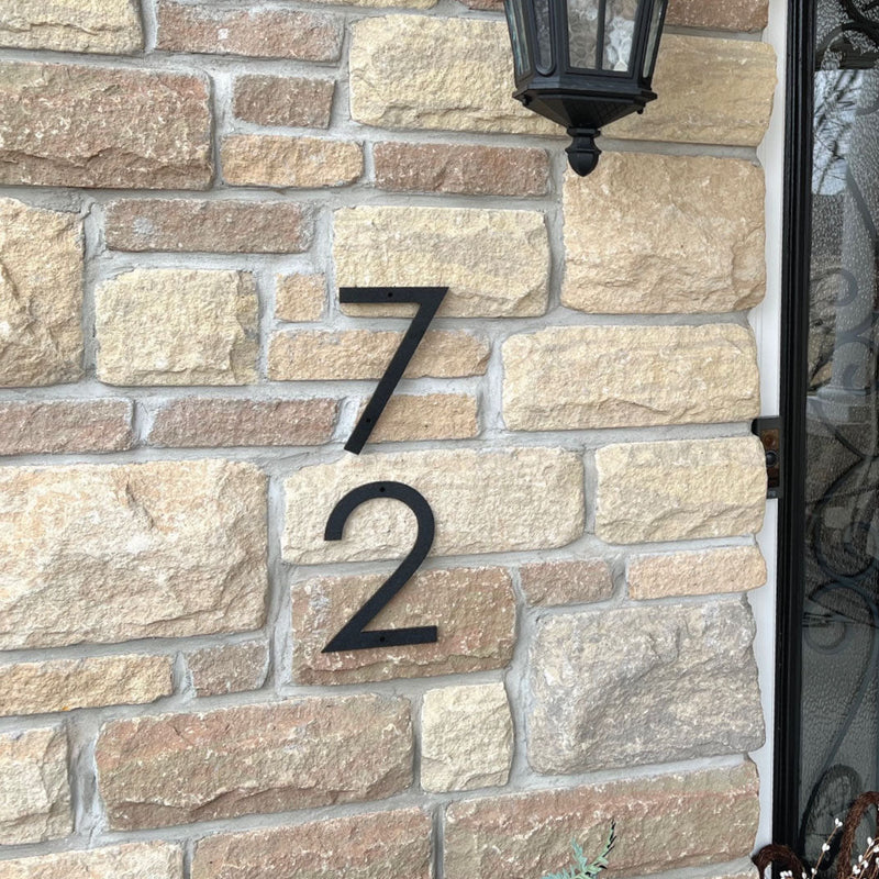 Modern House Numbers - Medium