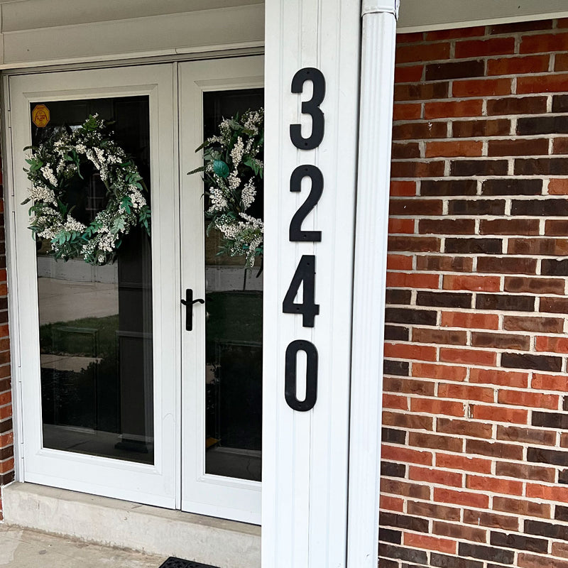 Bold Thick House Numbers - Small