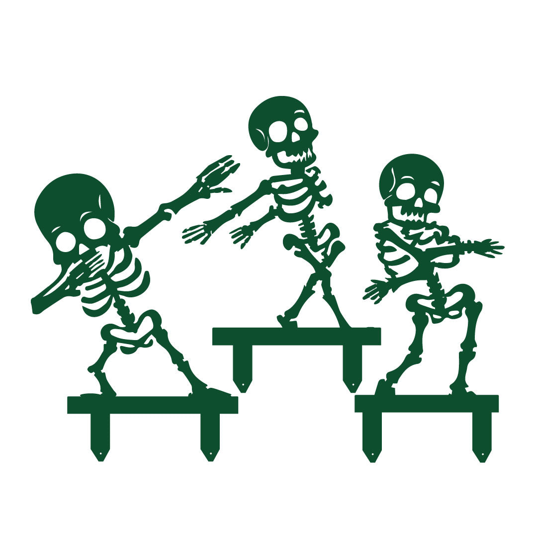 Letrero de metal para jardín con fantasma de Halloween