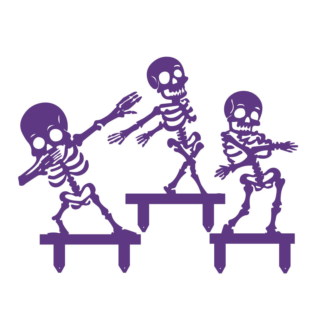 Letrero de metal para jardín con fantasma de Halloween