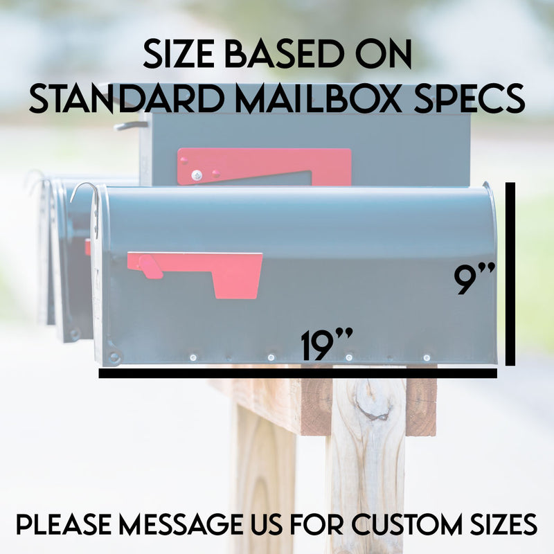 Vinyl Address Decal for Mailbox